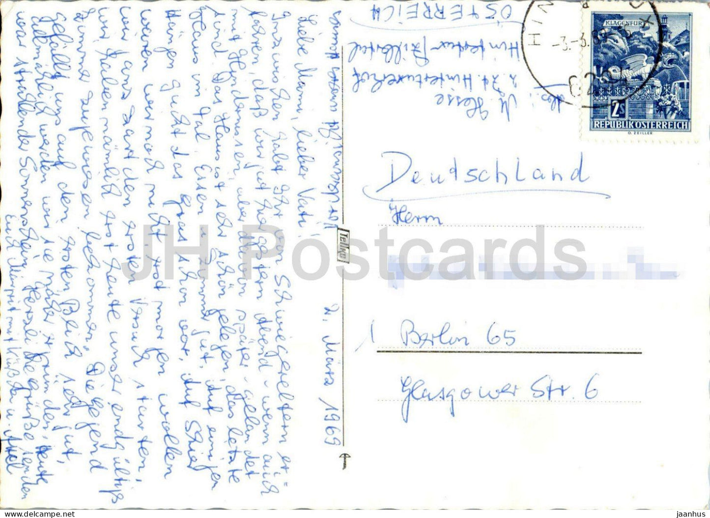 Gasthaus Hintertuxerhof - guesthouse - alpine hotel - cars - Tirol - mountains - alps - 1969 - Austria - used