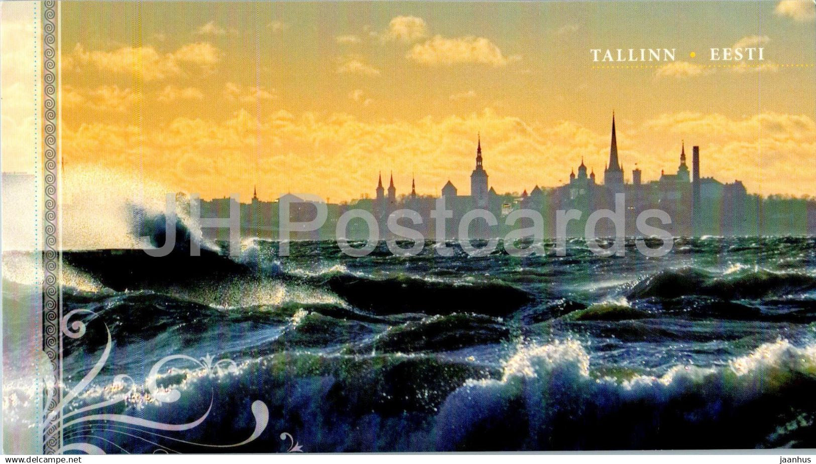 Tallinn - View across the Bay - Estonia - unused - JH Postcards