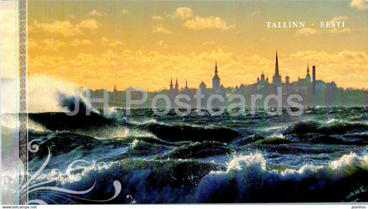 Tallinn - View across the Bay - Estonia - unused - JH Postcards