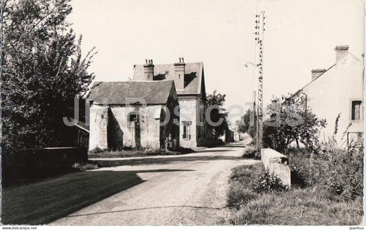 Batilly-en-Gatinais - Loiret - La Chapelle - The Chapel - rural road - houses - old postcard - France - unused - JH Postcards
