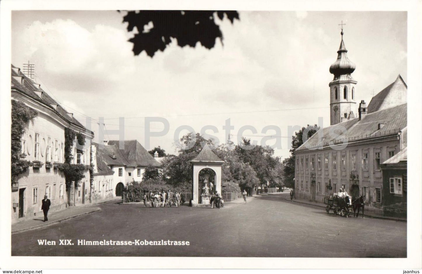 Wien XIX - Himmelstrasse - Kobenzlstrasse - Vienna - 37039 - old postcard - Austria - used - JH Postcards