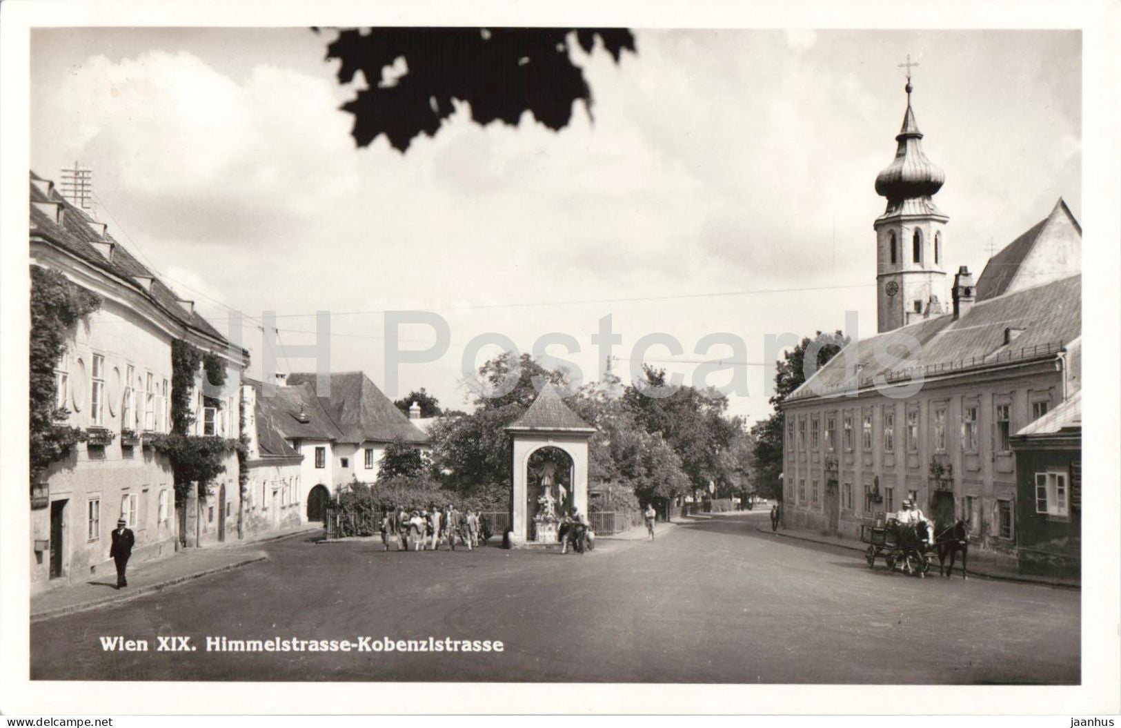 Wien XIX - Himmelstrasse - Kobenzlstrasse - Vienna - 37039 - old postcard - Austria - used - JH Postcards