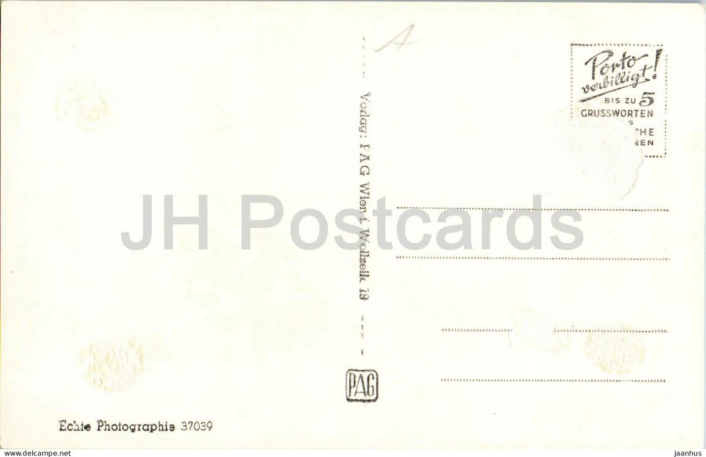 Wien XIX - Himmelstrasse - Kobenzlstrasse - Vienna - 37039 - old postcard - Austria - used