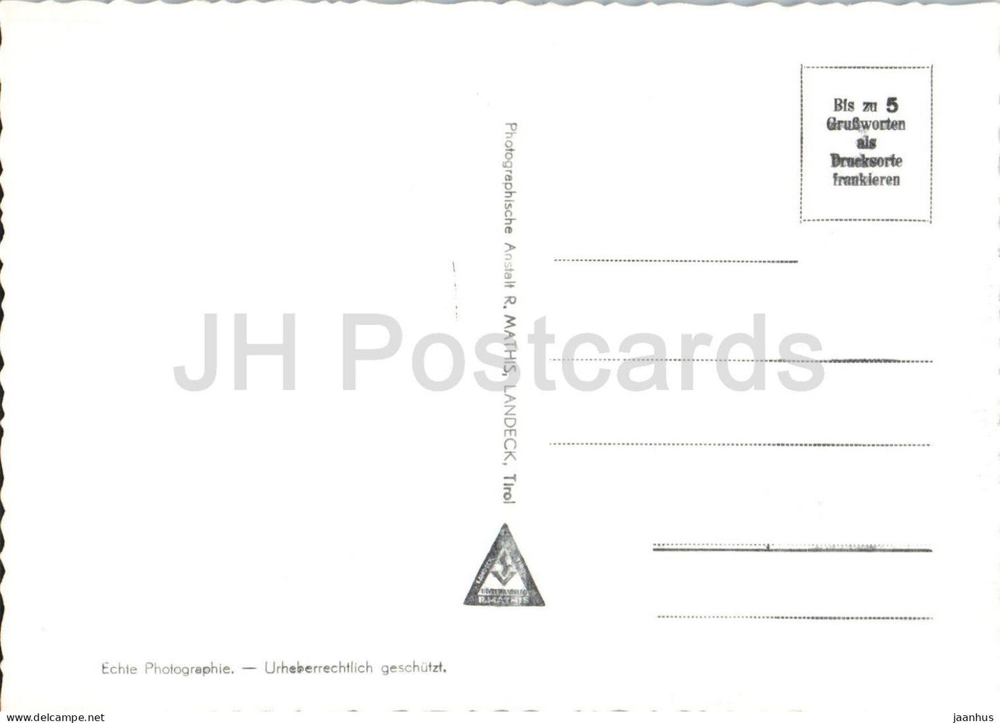 Pfunds 971 m mit Radurschltal - Tirol - Alpen - Dorfansicht - Berge - 12130 - alte Postkarte - Österreich - unbenutzt 