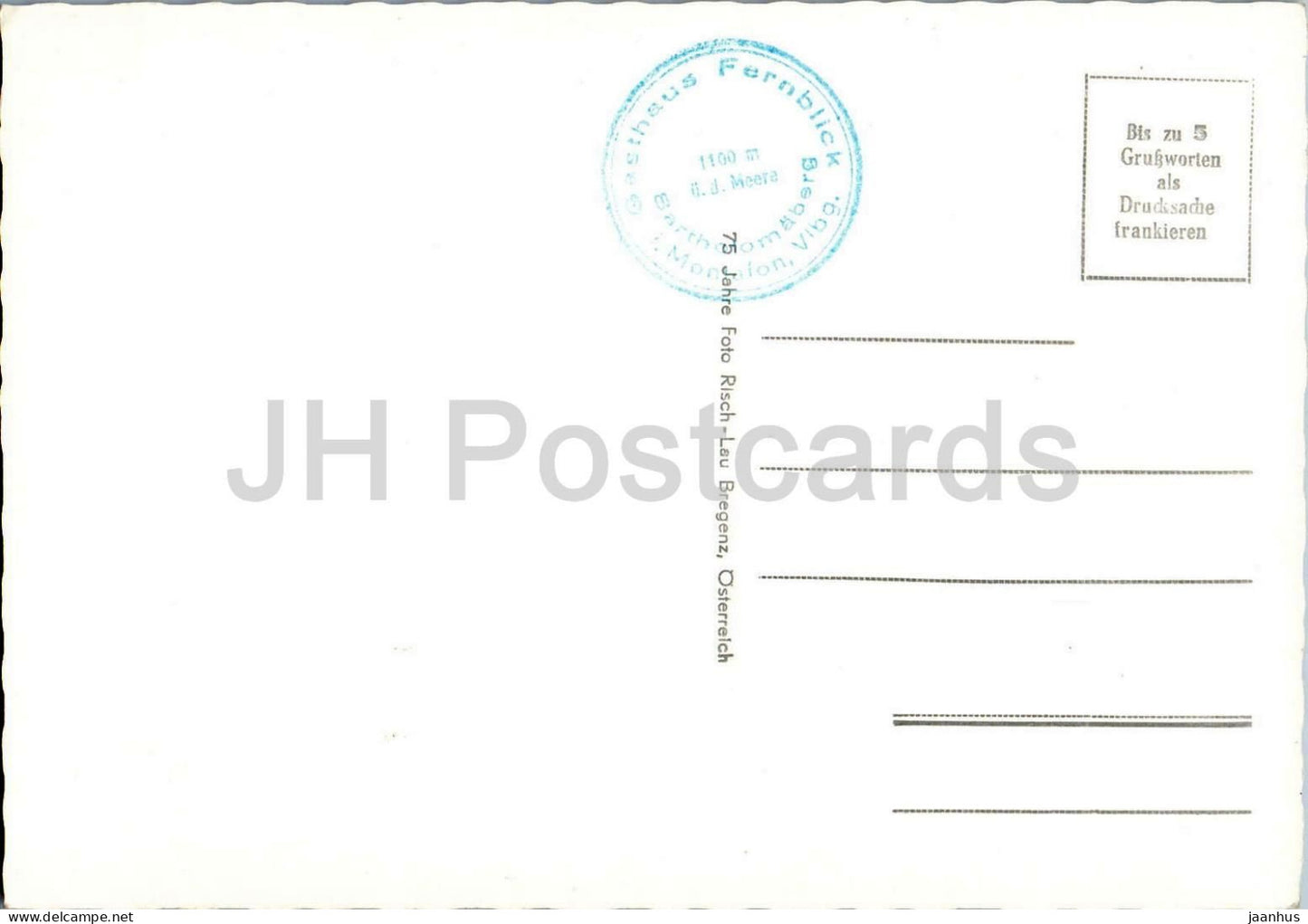 Gasthaus Fernblick - Innerberg - Berggasthof - Alm - Panorama - 972 - alte Postkarte - Österreich - unbenutzt