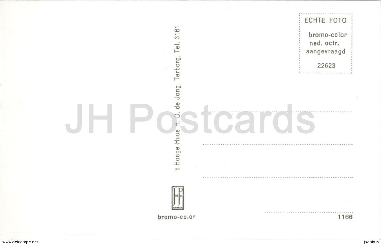 Terborg - Zwembad de Paasberg - Schwimmbad - 1166 - alte Postkarte - Niederlande - unbenutzt