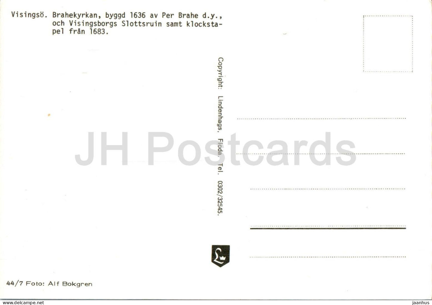 Visingso - Kirche - Multiview - 44/7 - Schweden - unbenutzt 