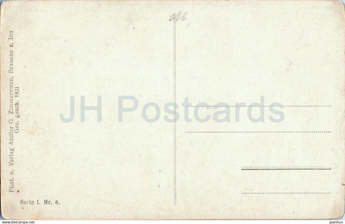 Braunau a. Inn - Innstadtteil - Serie I Nr. 6 - old postcard - Austria - unused