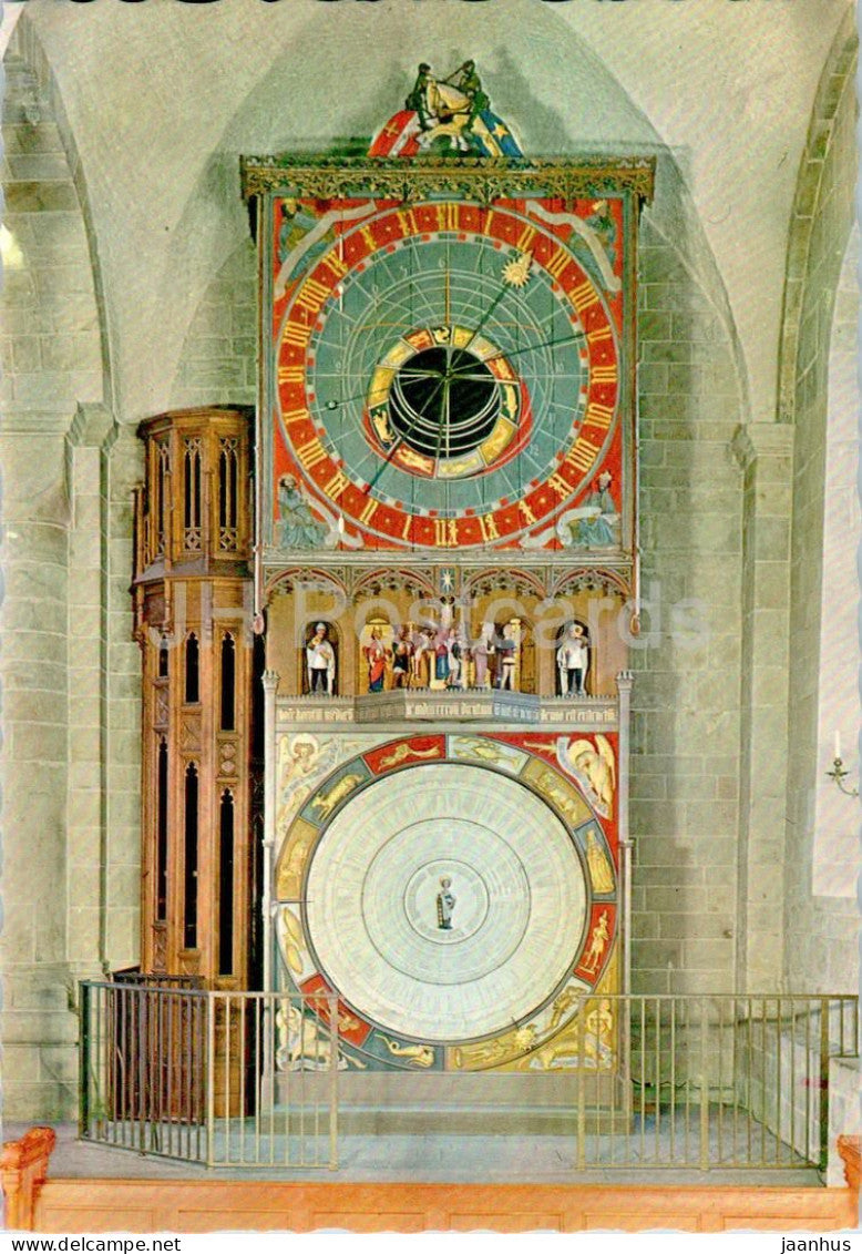 Lund Domkyrkan - Uret - The Clock - cathedral - 10-0625 - Sweden - unused - JH Postcards