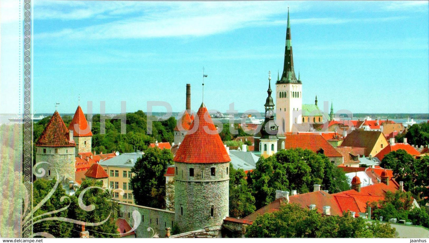 Tallinn - View of Old Tallinn - Estonia - unused - JH Postcards