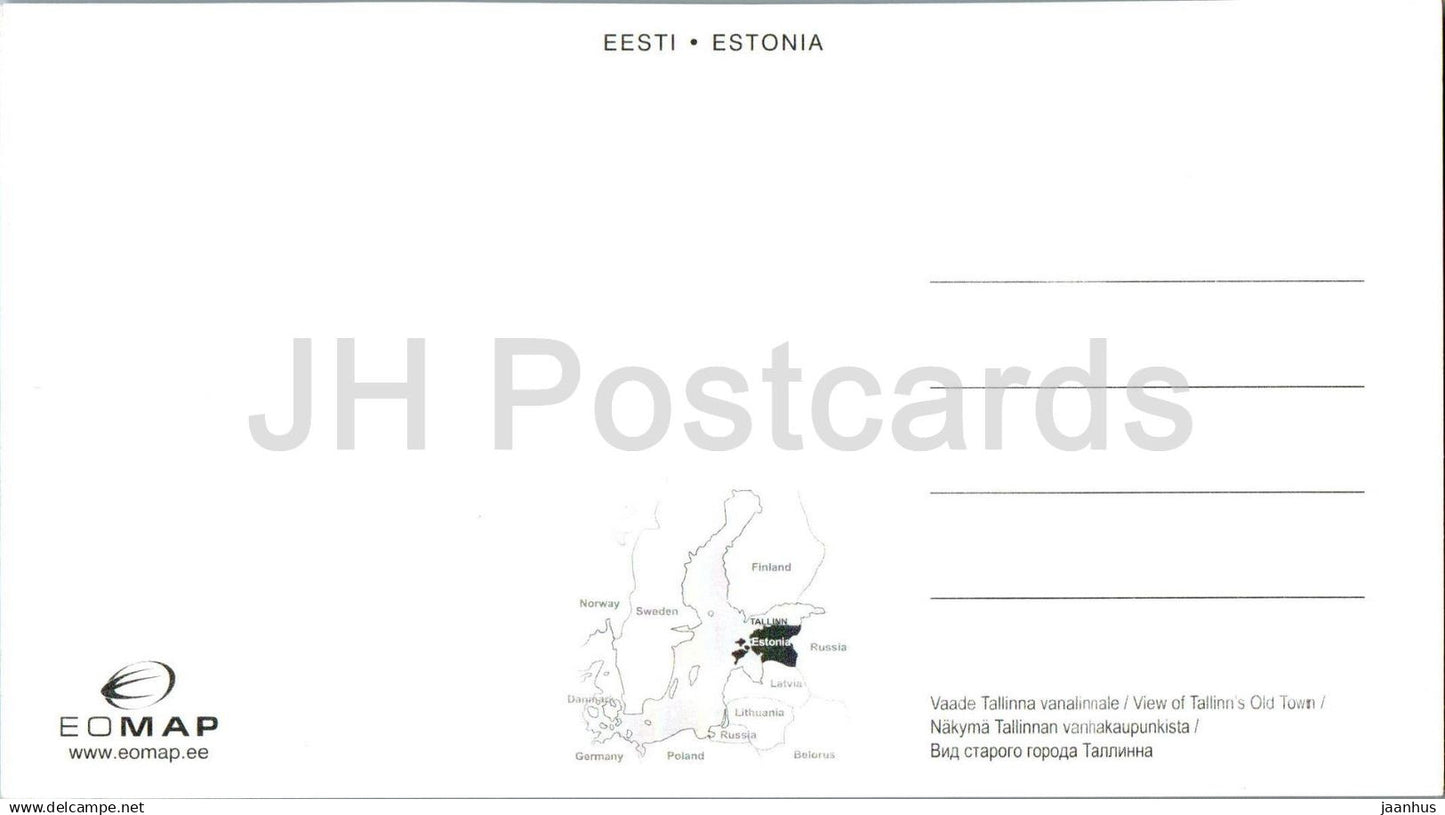 Tallinn - View of Old Tallinn - Estonia - unused