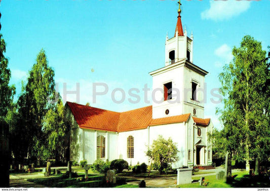 Alvsbyn Kyrkan - church - 4215 - Sweden - unused - JH Postcards