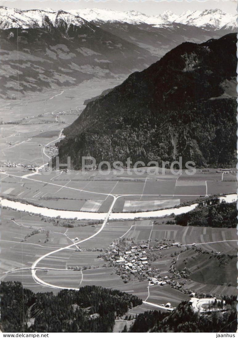 Hohenstrasse - Kanzelkehre - Achental - Tirol - Alps - panoramic landscape - old postcard - Austria - unused - JH Postcards