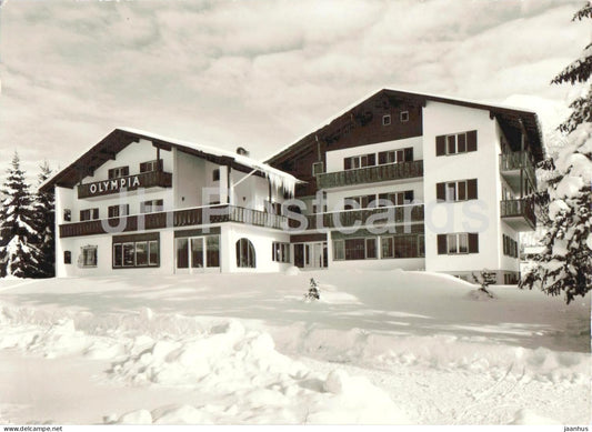 Seefeld - Tirol - Boutique Hotel Olympia - Milserstrasse - guesthouse - architecture - 1970 - Austria - used - JH Postcards
