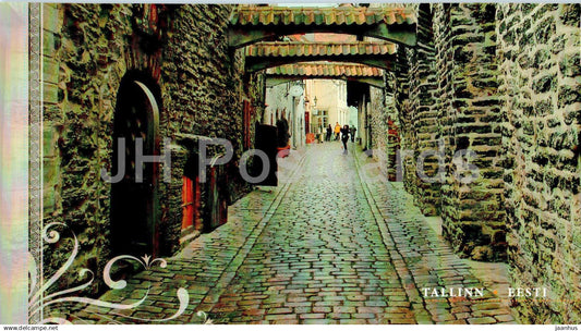 Tallinn - St Catherines Passage - Old Town - Estonia - unused - JH Postcards