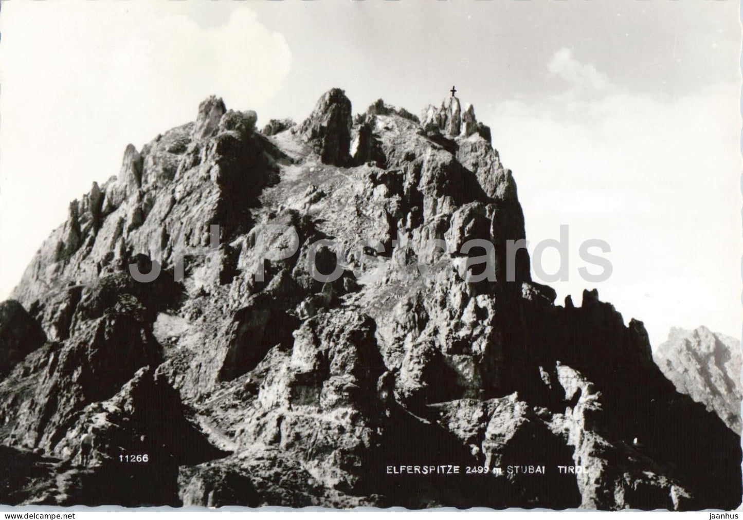 Elferspitze 2499 m - Stubai - Tirol  - 11266 - old postcard - Austria - used - JH Postcards