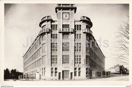 Besancon-les-Bains - Ecole Nationale d'Horlogerie - National School of Watchmaking - 4212 - old postcard - France - used - JH Postcards