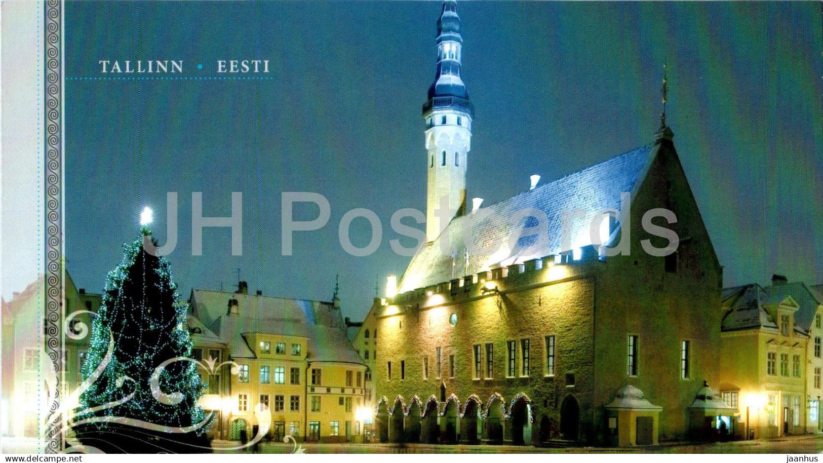 Tallinn - Tallinn Town Hall - Old Town - Estonia - unused - JH Postcards