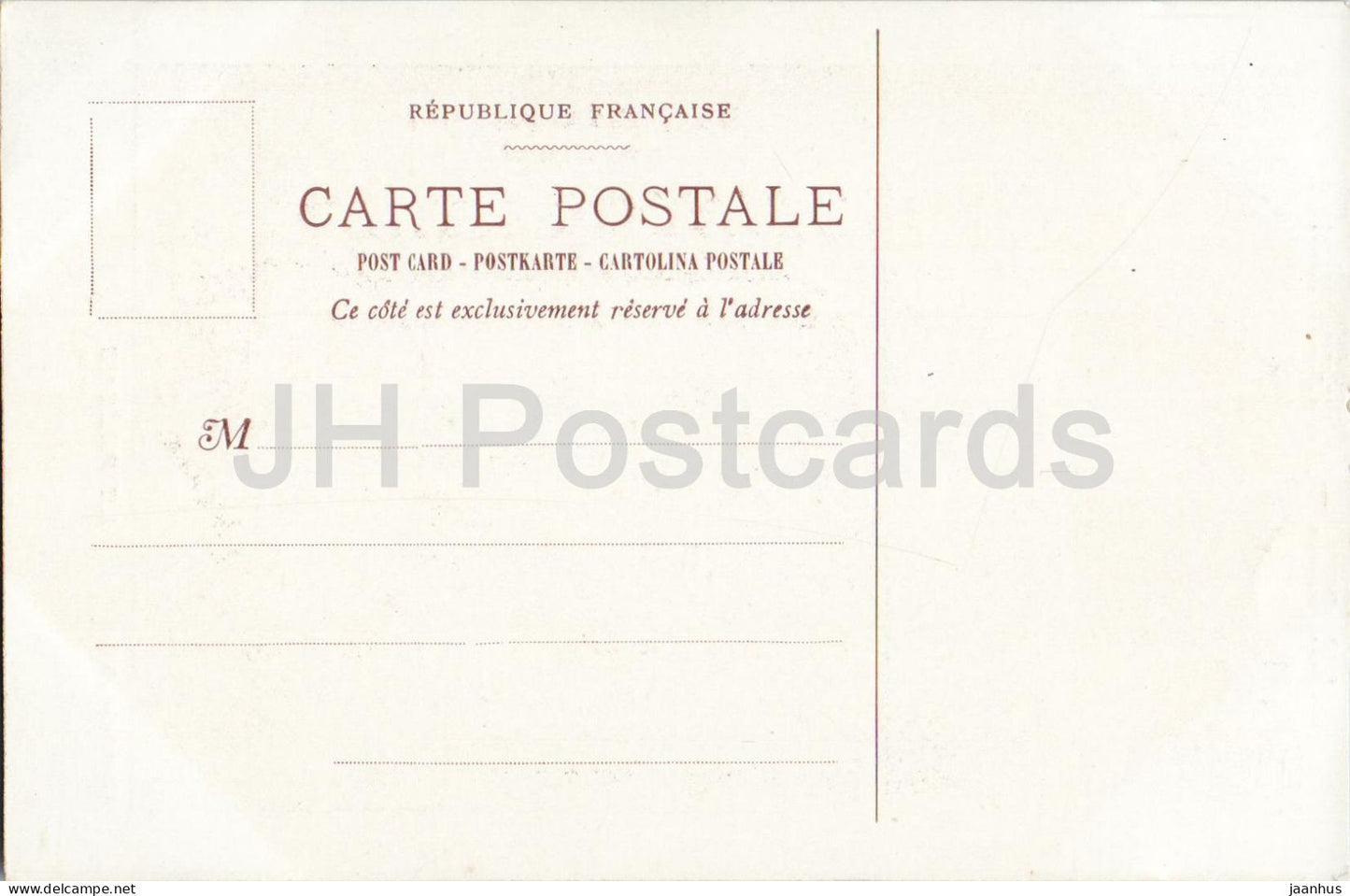 Paris Le Ciel Montmartre - Le Preche - cabaret - old postcard - France - unused