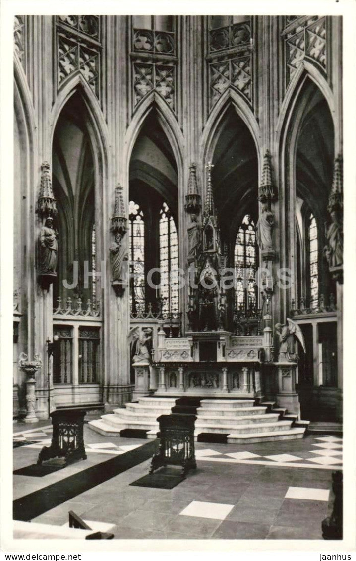 s Hertogenbosch Cathedrale Basiliek van St Jan - St John Cathedral - altar - old postcard - Netherlands - unused - JH Postcards