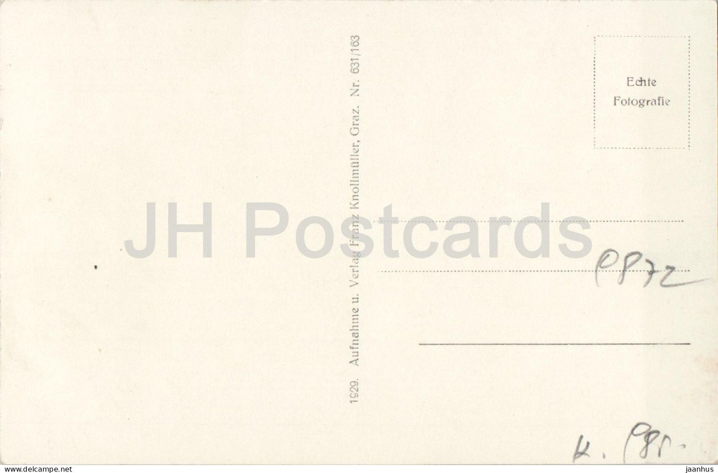 Seeboden a. Millstatter See m. Gmeineckgruppe - village au bord du lac - montagnes enneigées - carte postale ancienne - 1929 - Autriche - non utilisée 