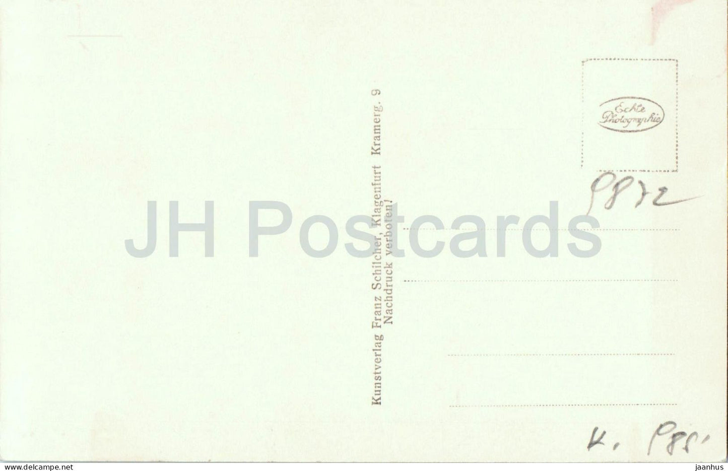 Segler am Millstattersee - sailing boat - lake - mountains - 2449 - old postcard - 1930s - Austria - unused