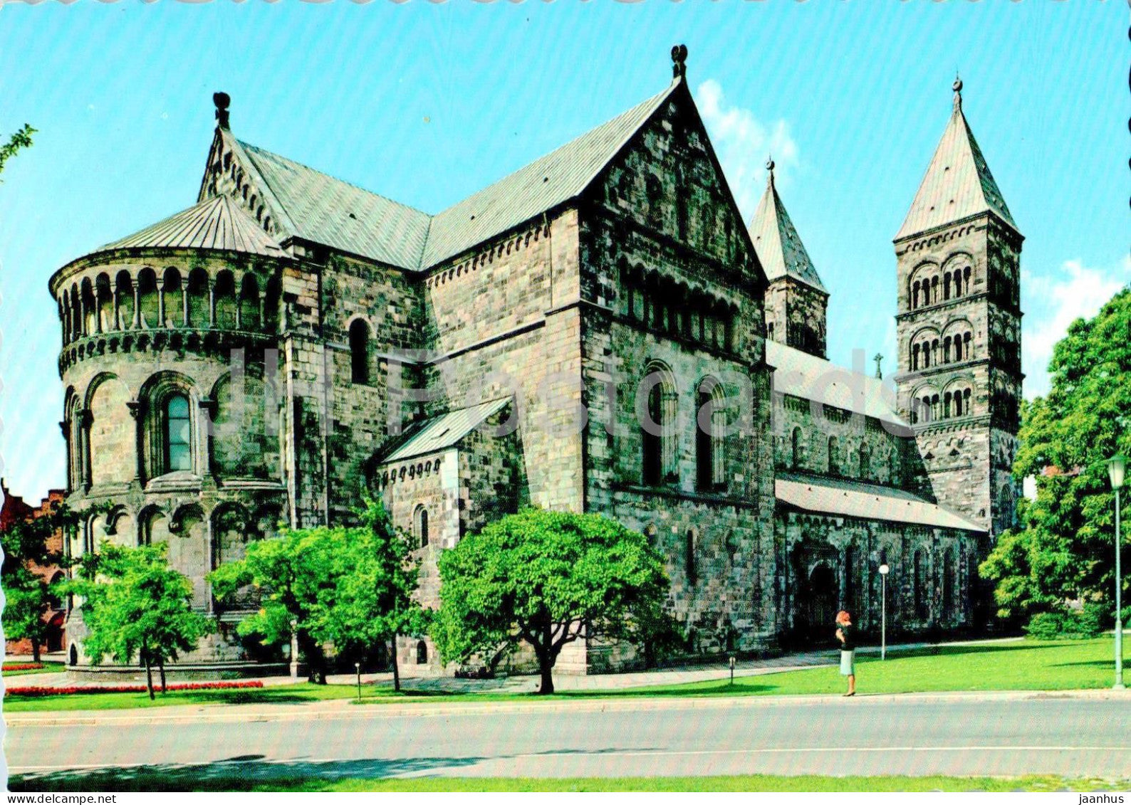 Lund Domkyrkan - cathedral - 8338 - Sweden - used - JH Postcards