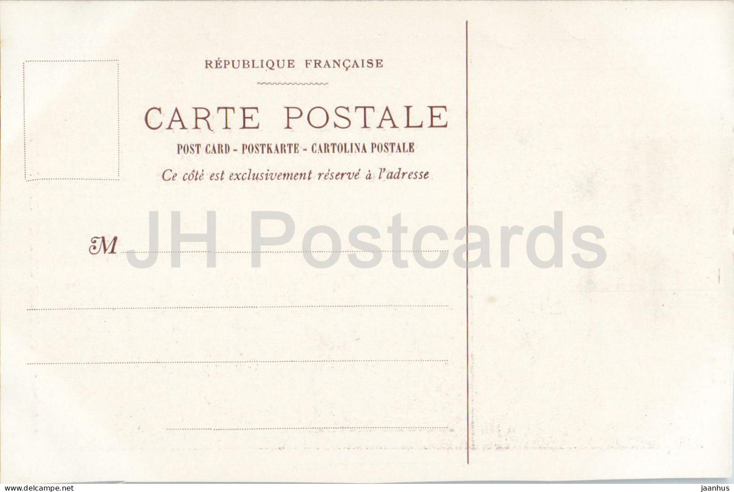 Paris Le Ciel Montmartre - Choeur des Seraphins - cabaret - old postcard - France - unused