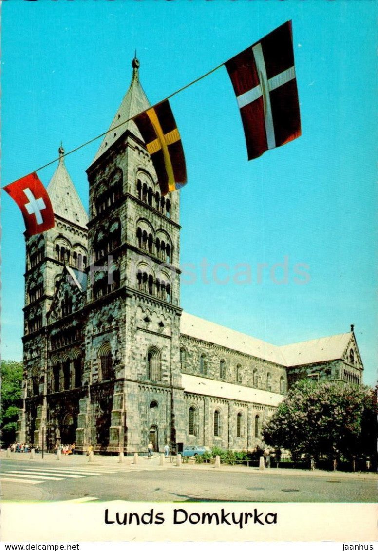Lunds Domkyrka - Lund - cathedral - multiview - 12-1049 - Sweden - unused - JH Postcards