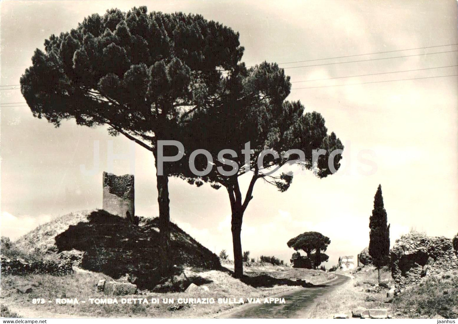 Roma - Rome - Tomba detta di un Curiazio sulla Via Appia - Tomb of a Curatius - 873 - old postcard - Italy - unused - JH Postcards