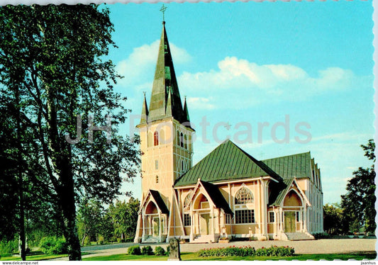 Arvidsjaur Kyrka - church - 8922 - Sweden - unused - JH Postcards
