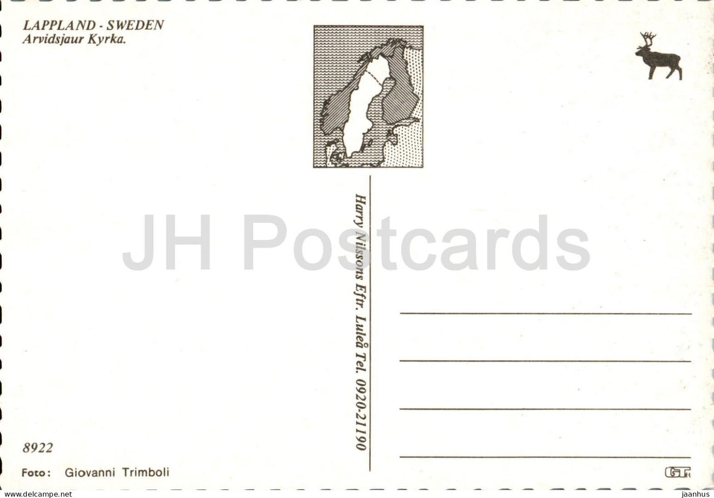 Arvidsjaur Kyrka - church - 8922 - Sweden - unused