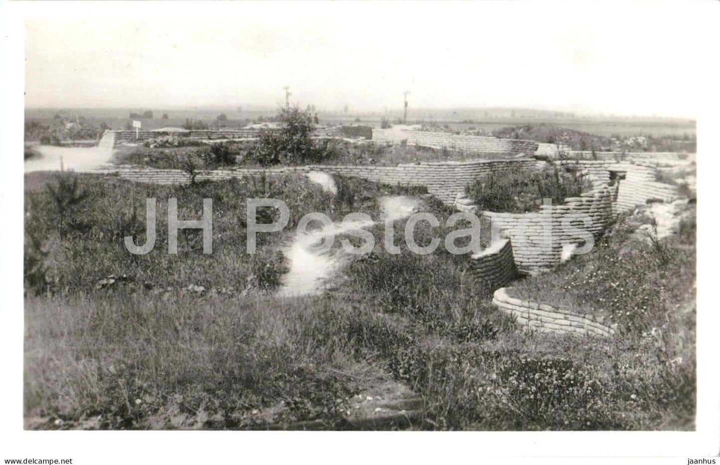 Cote De Vimy - Vue generale des Tranchees allemandes - trenches - WWI - military - old postcard - France - used - JH Postcards