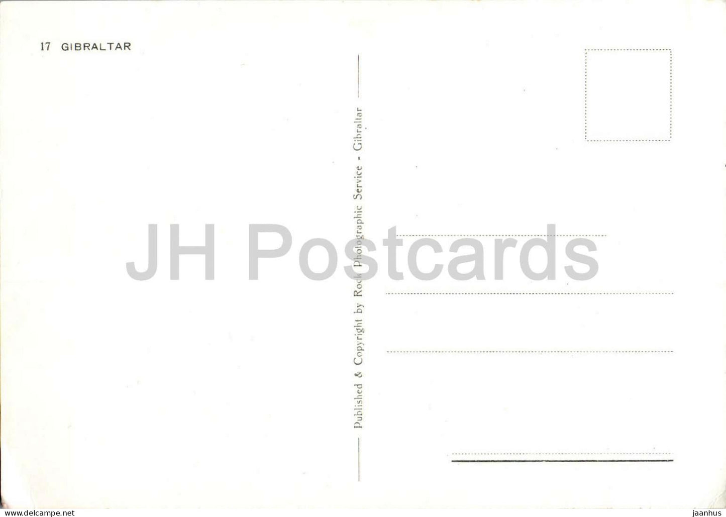 Gibraltar - Felsenaffe - Affe - Hafenansicht - Panorama - Bucht - Mehrfachansicht - 17 - Gibraltar - unbenutzt