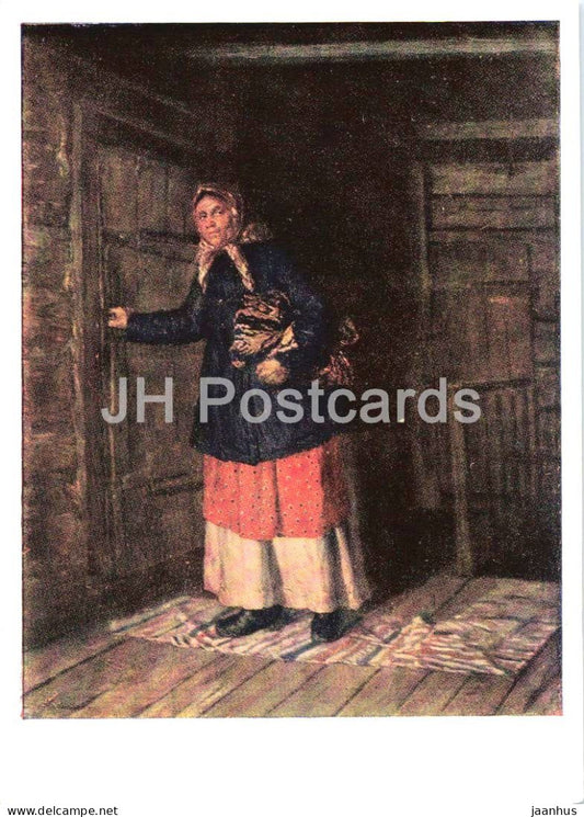 painting by V. Maksimov - The Merchant Woman - Russian art - 1961 - Russia USSR - unused - JH Postcards