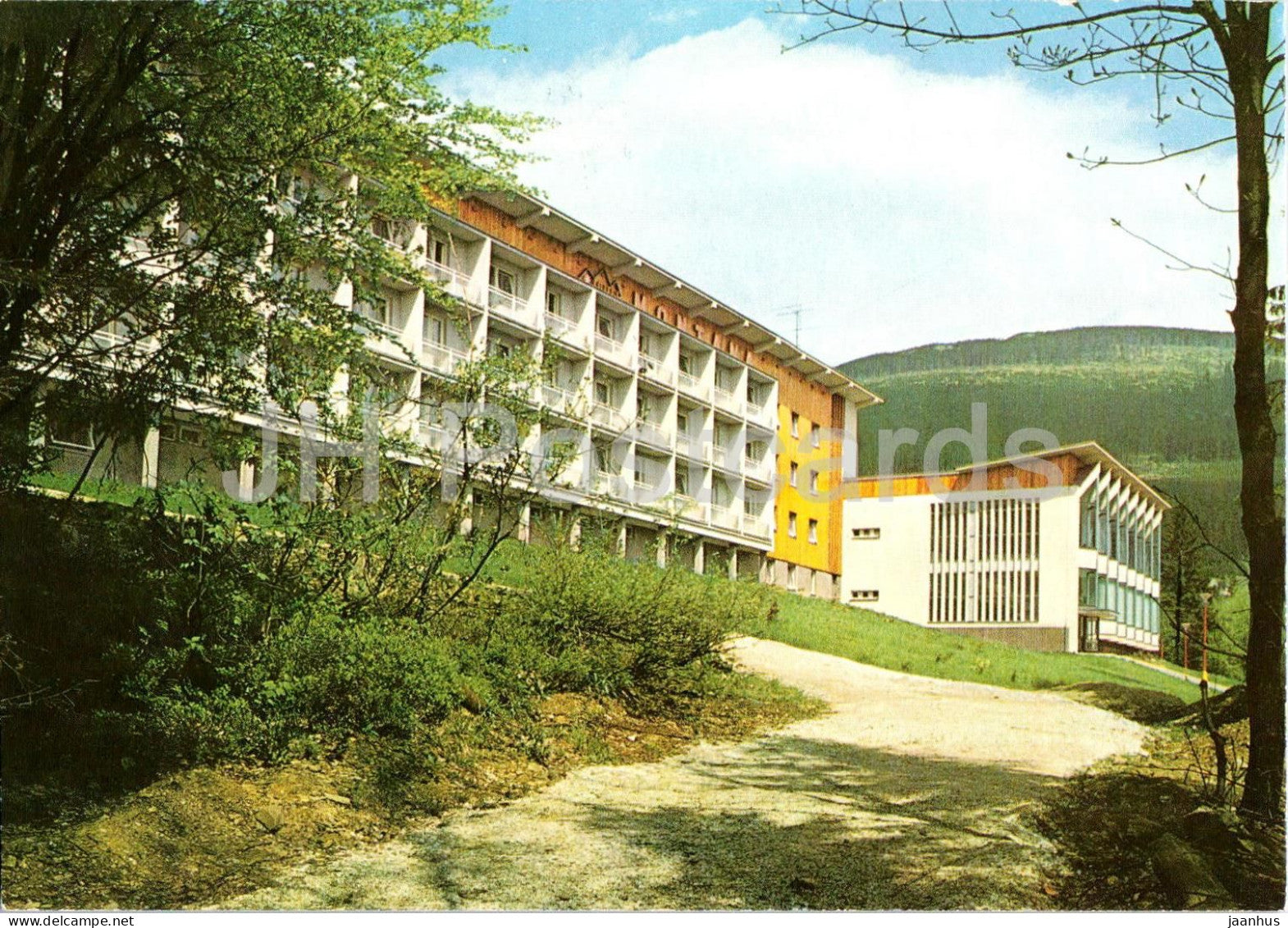 Krkonose Spindleruv Mlyn - interhotel Montana - Czech Republic - Czechoslovakia - unused - JH Postcards