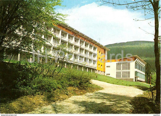 Krkonose Spindleruv Mlyn - interhotel Montana - Czech Republic - Czechoslovakia - unused - JH Postcards