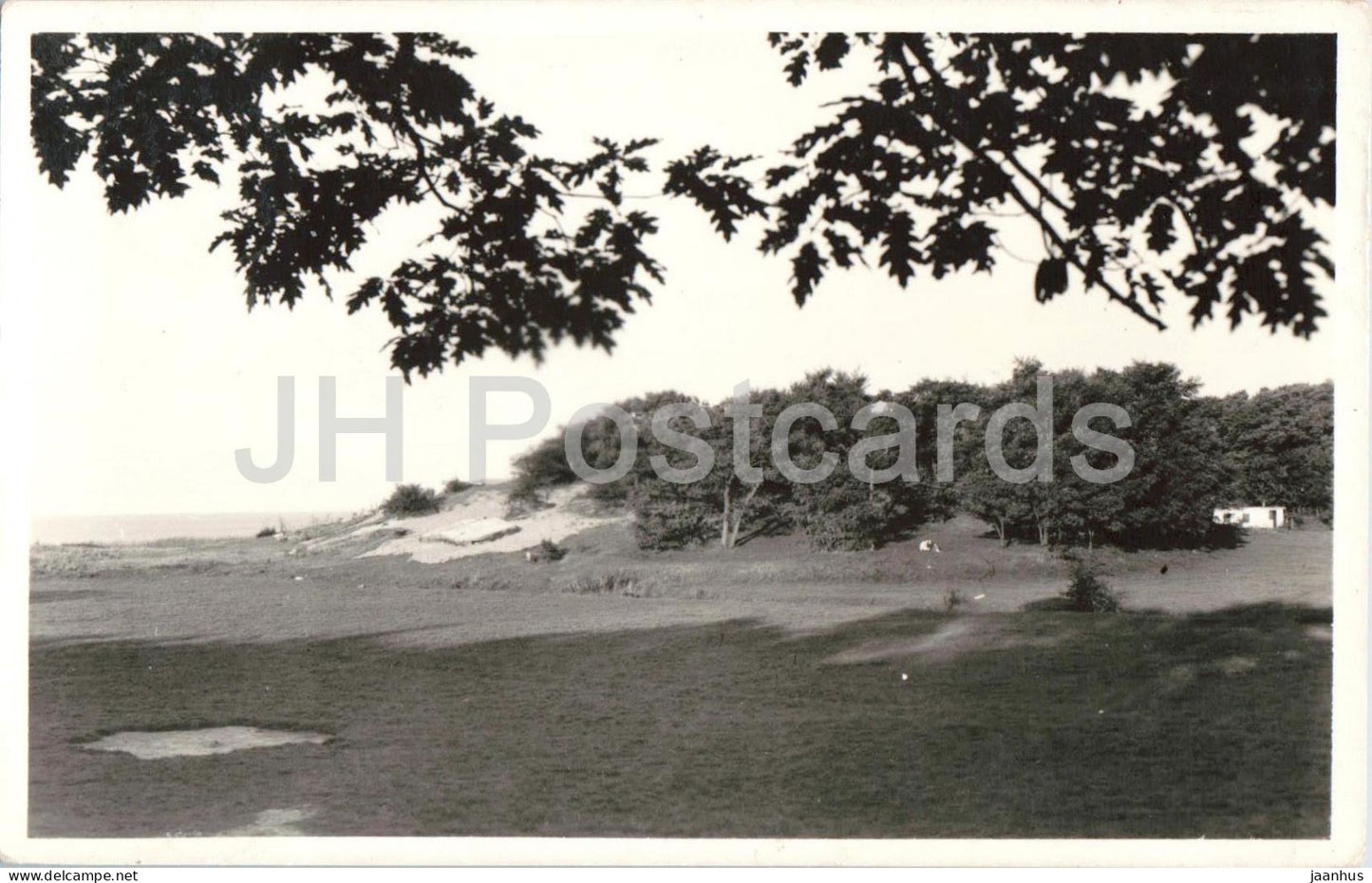 Gustav Brieglebhuis te Valkeveen - Gustav Briegle House - dunes - old postcard - 1951 - Netherlands - used - JH Postcards