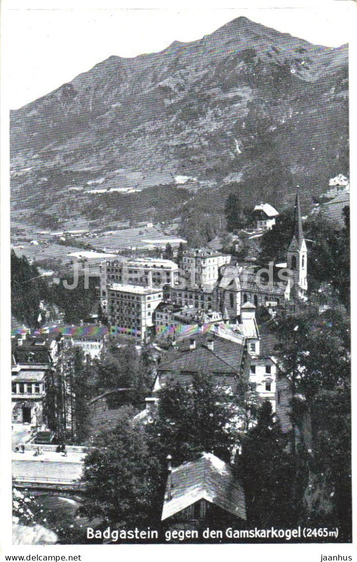 Bad Gastein gegen den Gamskarkogel 2465 m - Austria - No. 754 - old postcard - 1941 - used - JH Postcards