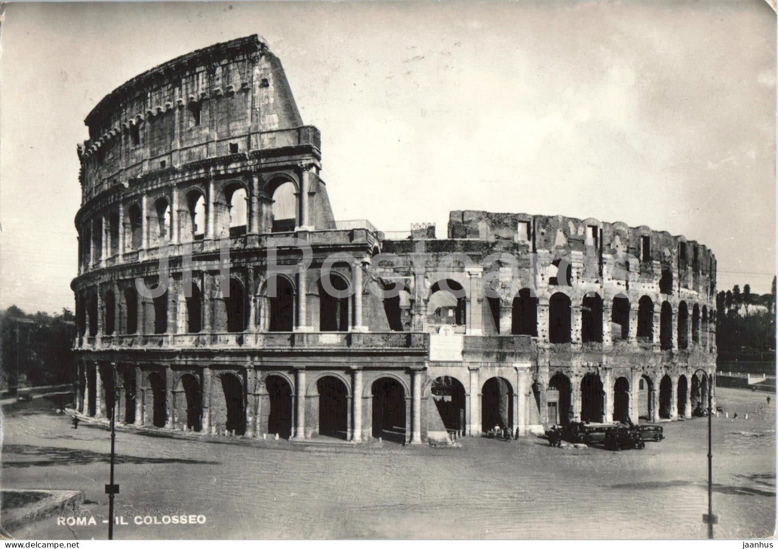Roma - Rome - Il Colosseo - The Colosseum - 47 - old postcard - 1956 - Italy - used - JH Postcards