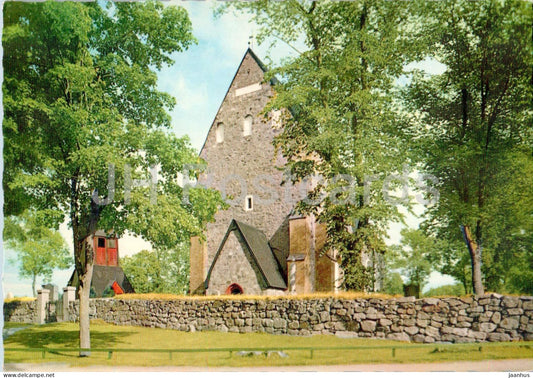 Gamla Uppsala Kyrka - church - 792 - Sweden - unused - JH Postcards