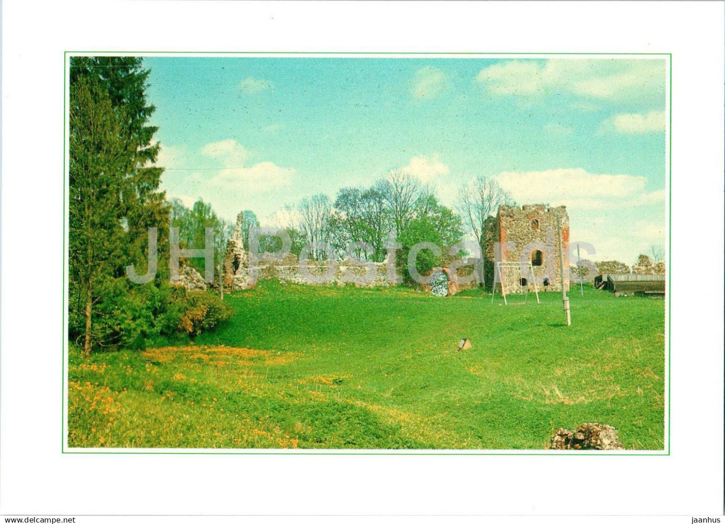 Karksi-Nuia - Ruins of the Karksi Castle - 2000s - Estonia - unused - JH Postcards