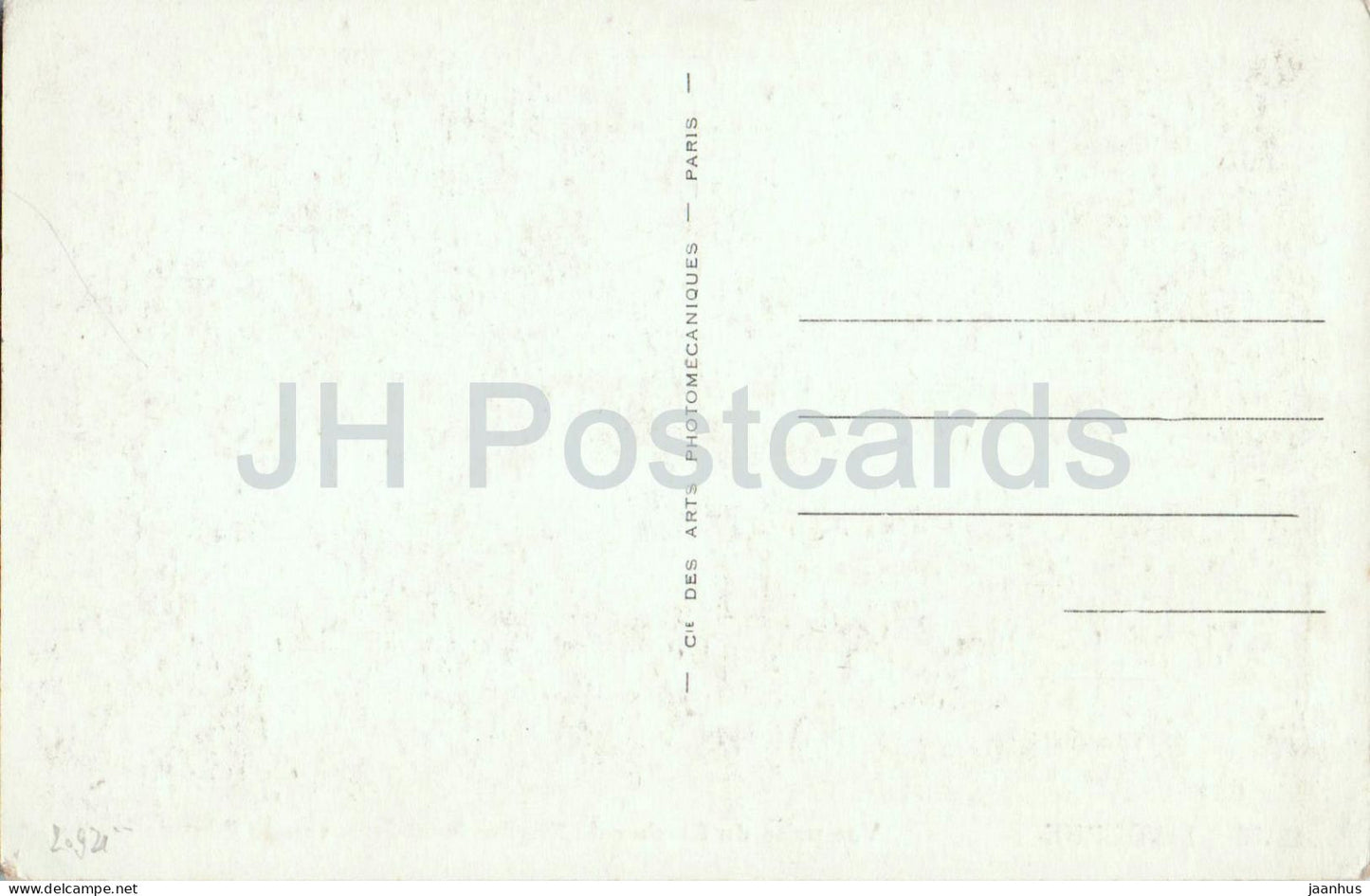 Libourne - Vue prise du Clocher de l’Eglise Saint-Jean vers le Pont de Pierre - bridge 36 old postcard - France - unused