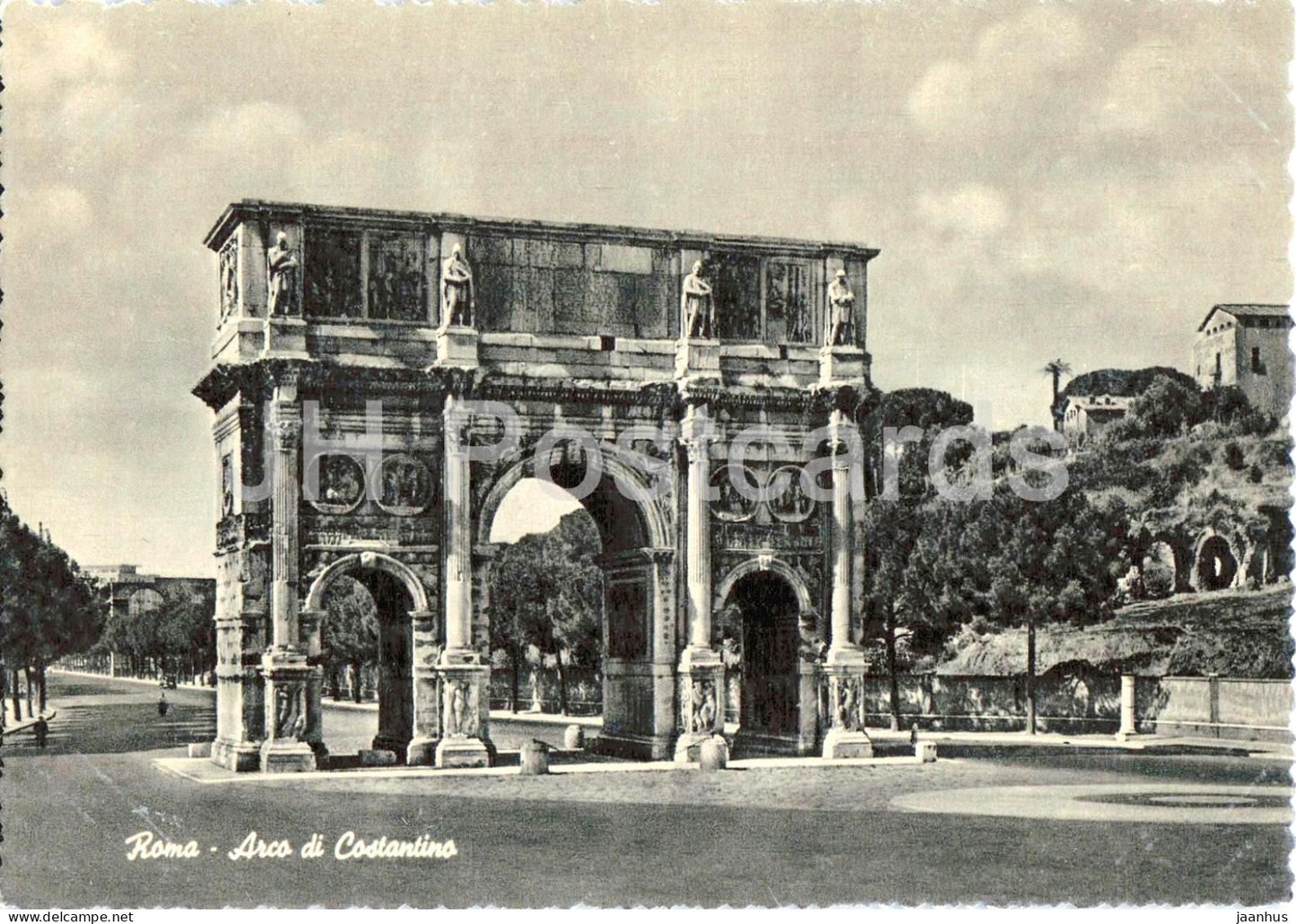 Roma - Rome - Arco di Costantino - Arch of Constantine - ancient world - old postcard - Italy - unused - JH Postcards