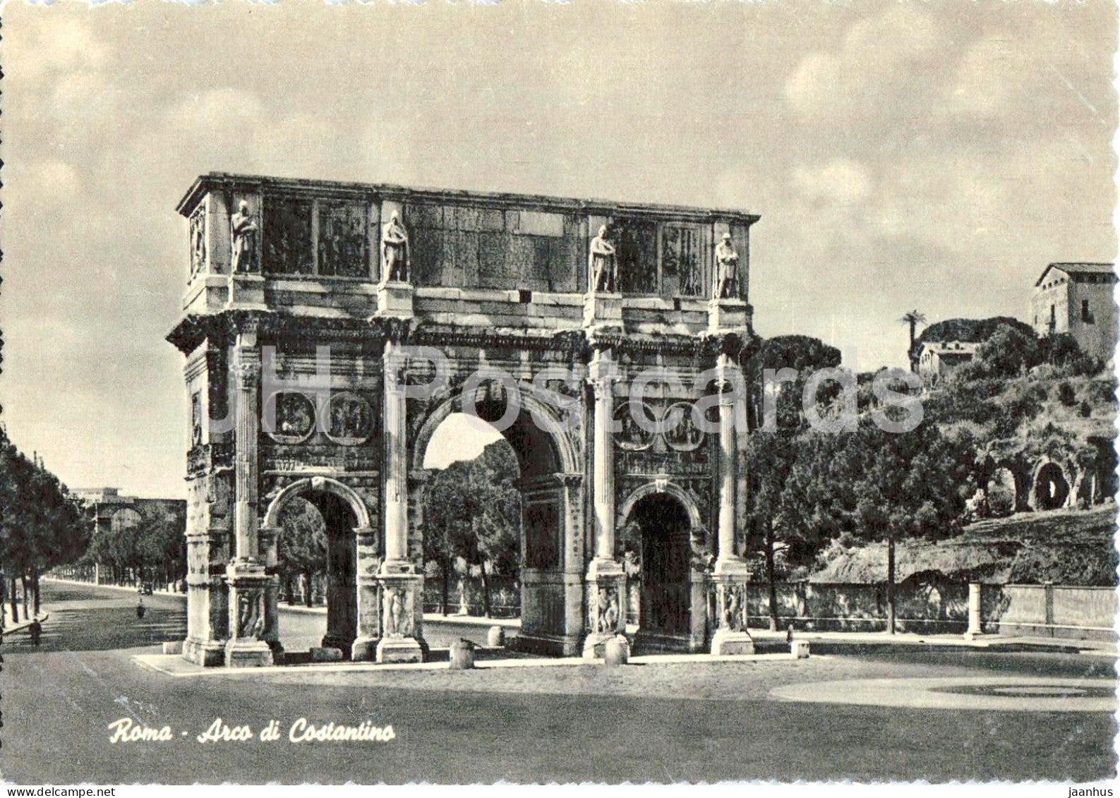 Roma - Rome - Arco di Costantino - Arch of Constantine - ancient world - old postcard - Italy - unused - JH Postcards