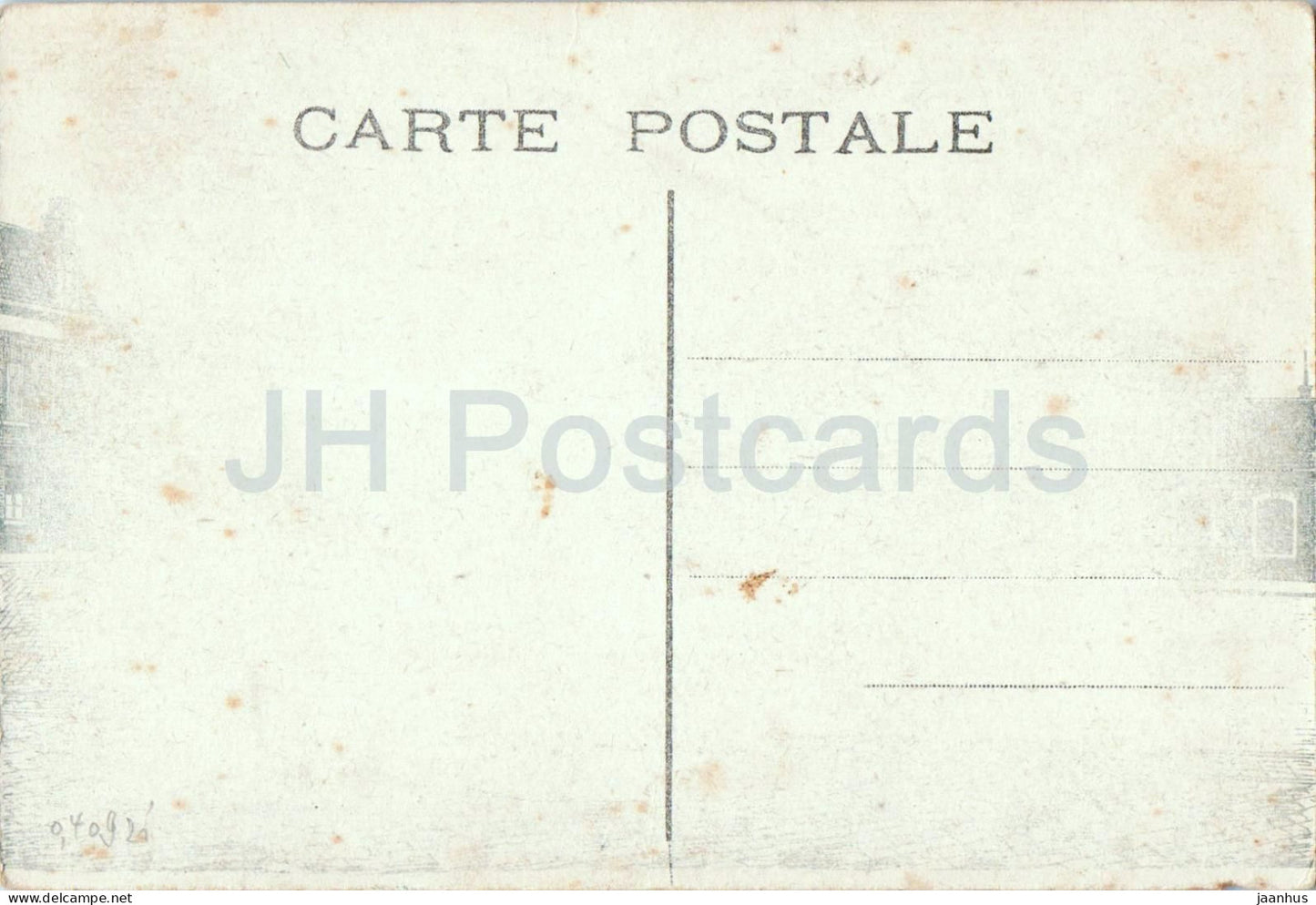 Lens - La Gare - Illustration - Carte postale ancienne - France - Non utilisée 
