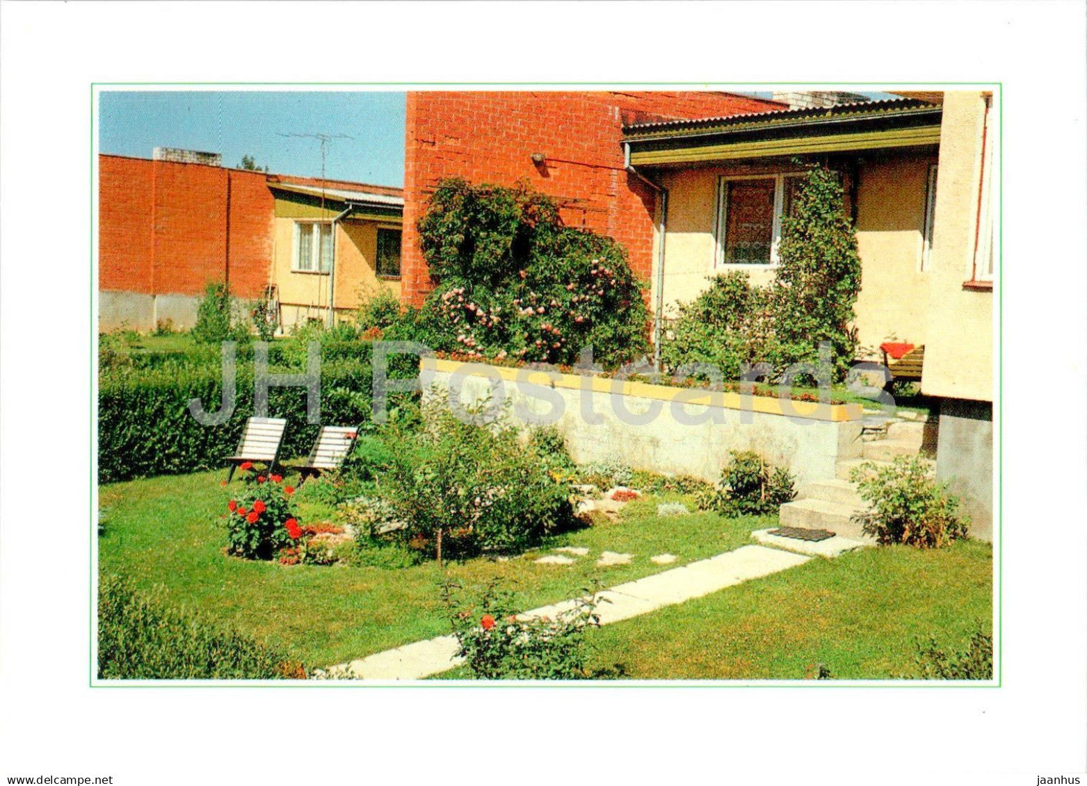 Karksi-Nuia - Houses in Kivistiku street - 2000s - Estonia - unused - JH Postcards