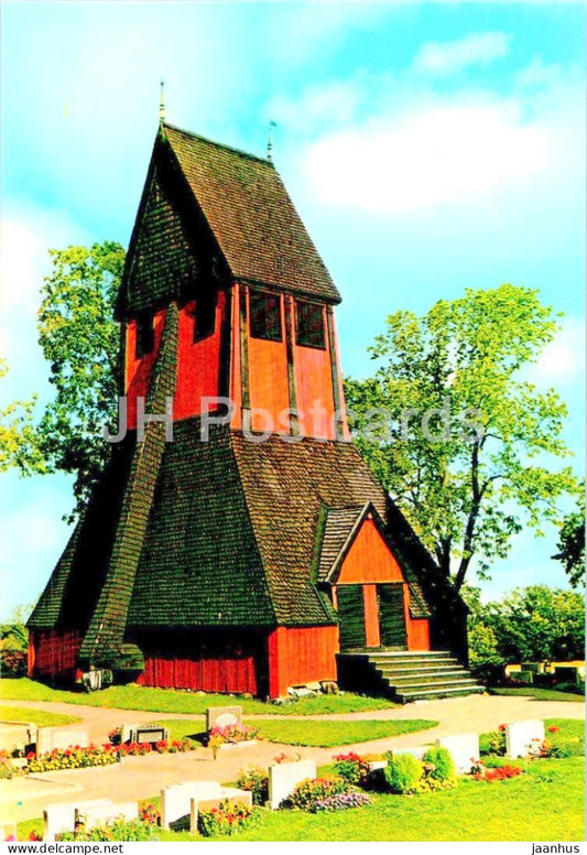 Uppsala - Klockstapeln - Bell Tower - 880 - Sweden - unused - JH Postcards
