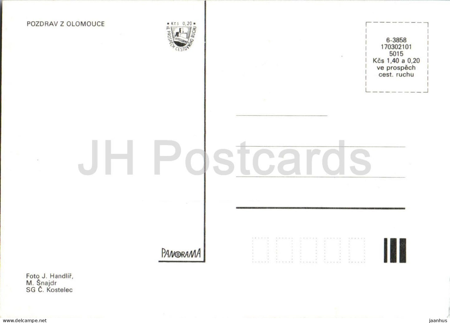 Olmütz - Stadtpanorama - Dominnenansicht Wappen - Mehrfachansicht - Tschechische Republik - Tschechoslowakei - ungebraucht