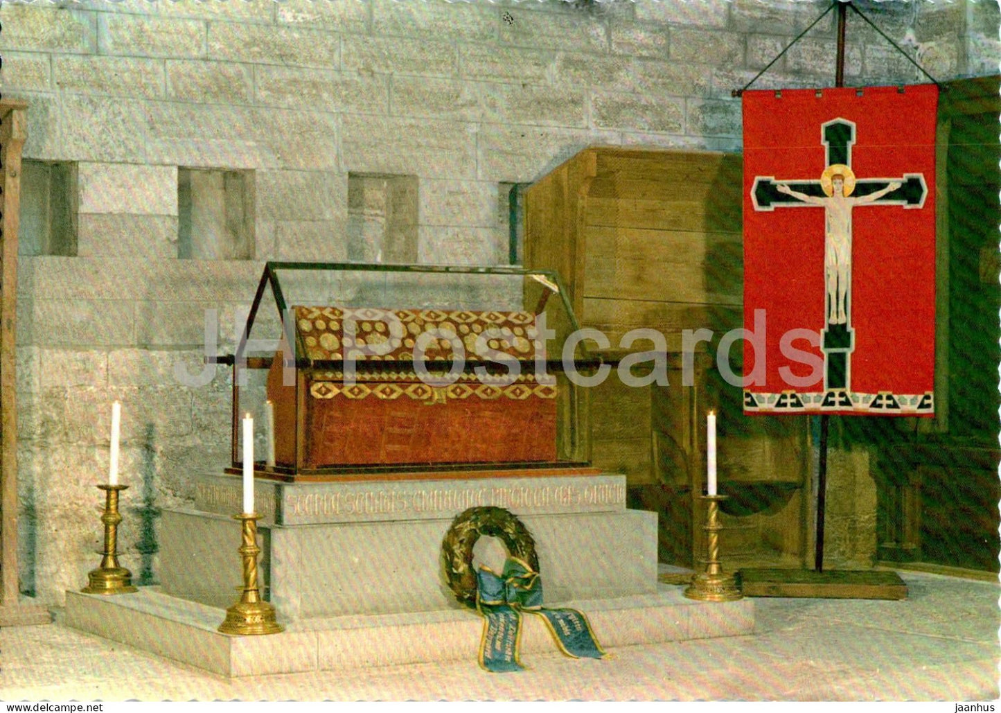 Vadstena Klosterkyrka - Den Heliga Brigittas skrin - church - Sweden - unused - JH Postcards